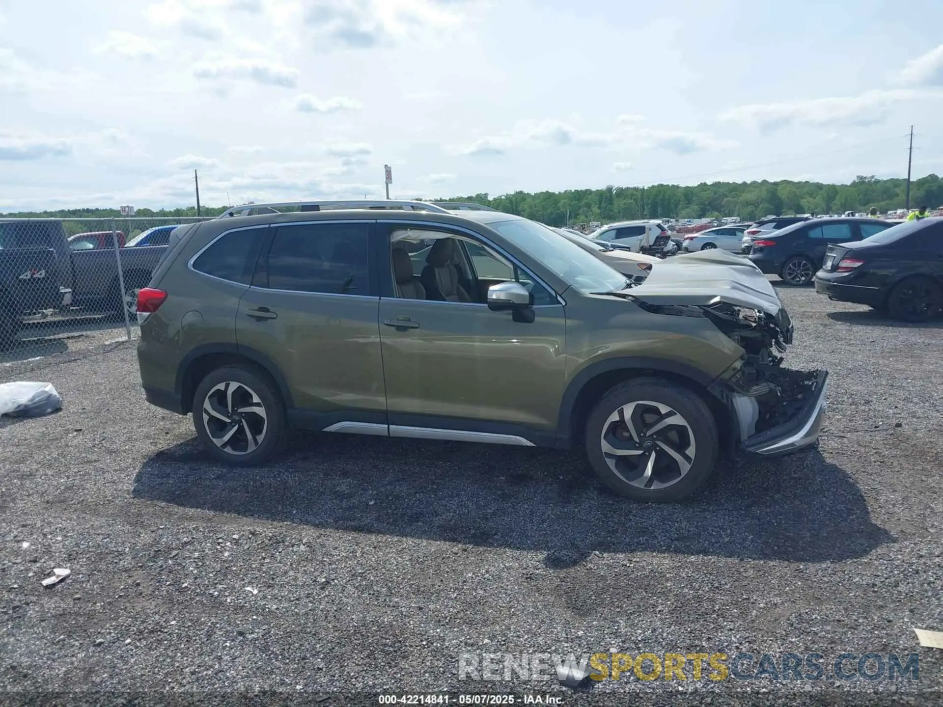 14 Photograph of a damaged car JF2SKARC0NH495770 SUBARU FORESTER 2022