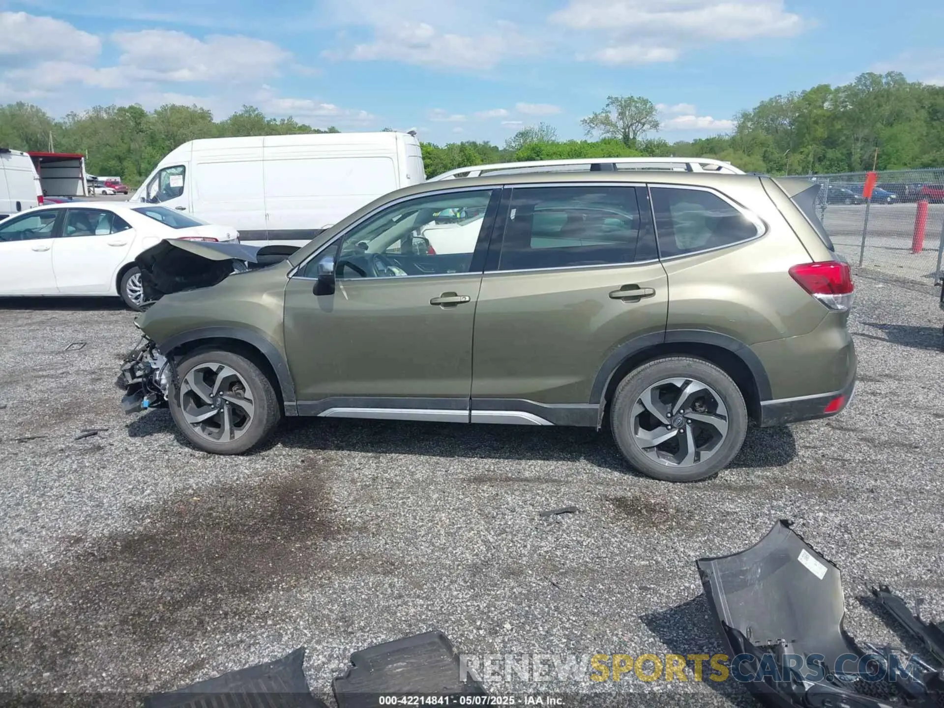 15 Photograph of a damaged car JF2SKARC0NH495770 SUBARU FORESTER 2022