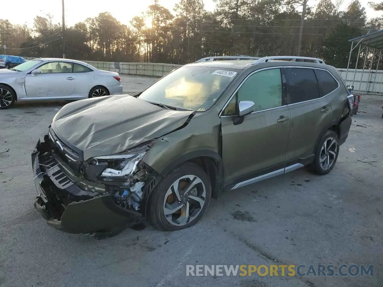 1 Photograph of a damaged car JF2SKARC1NH446254 SUBARU FORESTER 2022