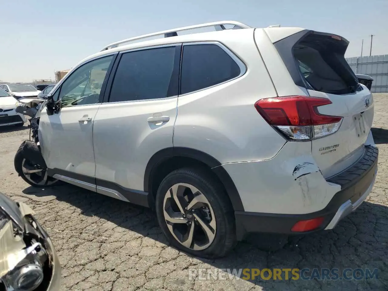 2 Photograph of a damaged car JF2SKARC2NH525335 SUBARU FORESTER 2022