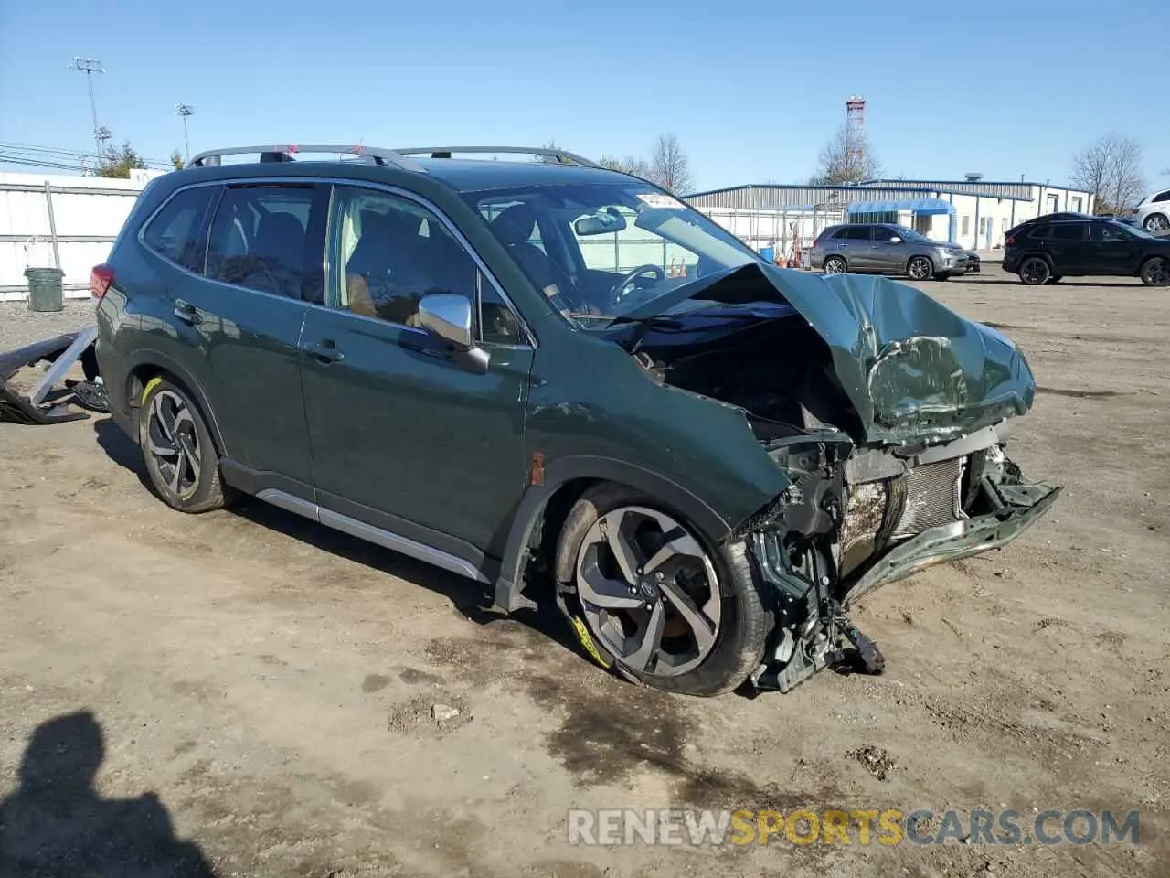 4 Photograph of a damaged car JF2SKARC4NH405729 SUBARU FORESTER 2022