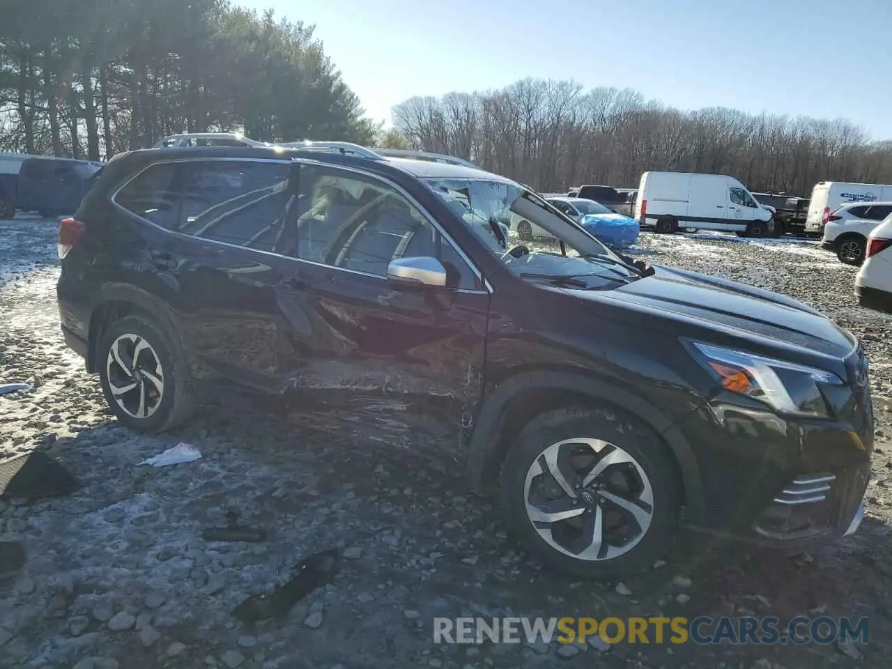 4 Photograph of a damaged car JF2SKARC4NH482813 SUBARU FORESTER 2022