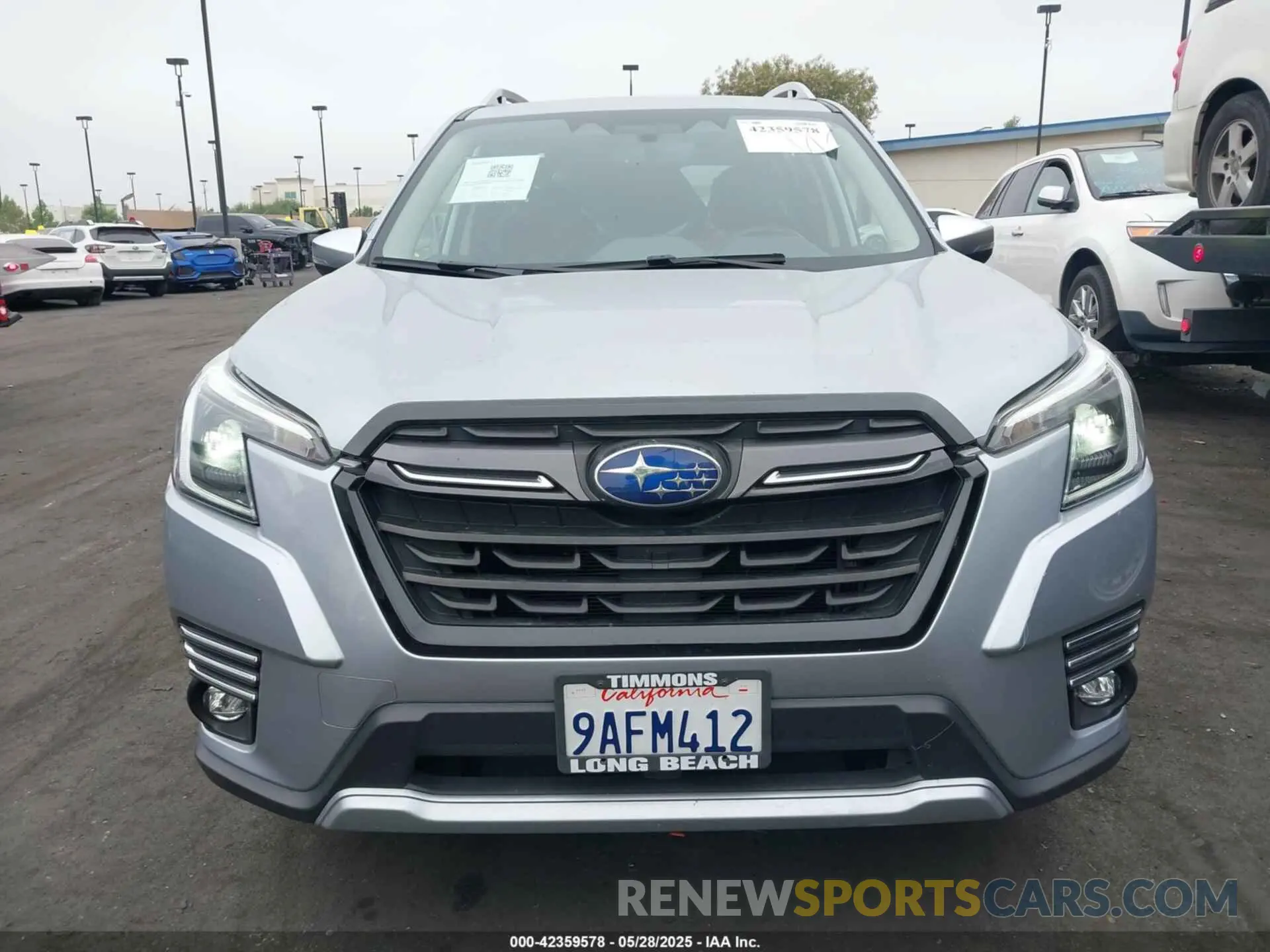 13 Photograph of a damaged car JF2SKARC5NH441591 SUBARU FORESTER 2022