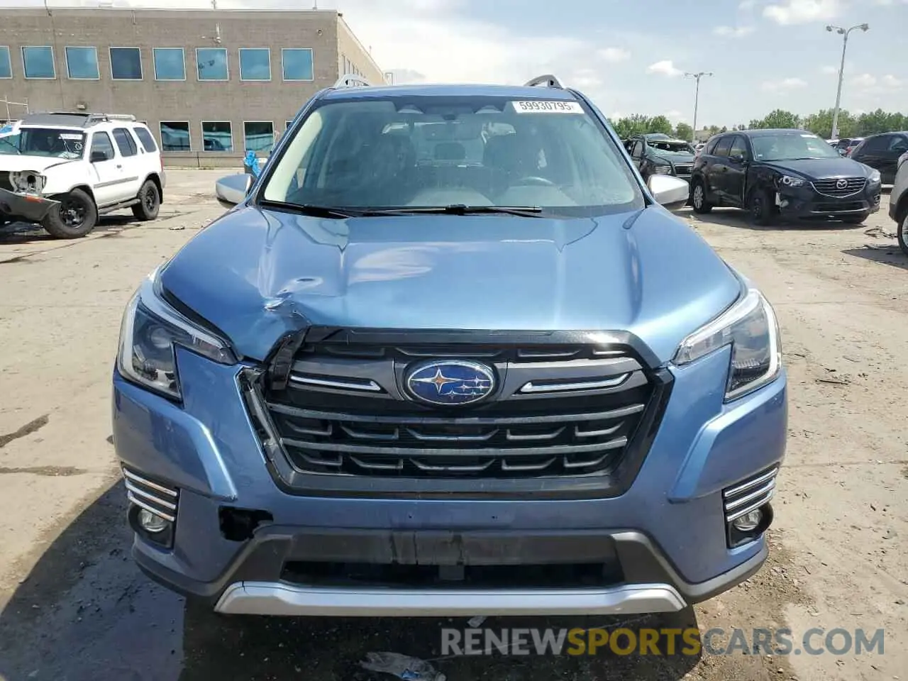 5 Photograph of a damaged car JF2SKARC5NH516287 SUBARU FORESTER 2022