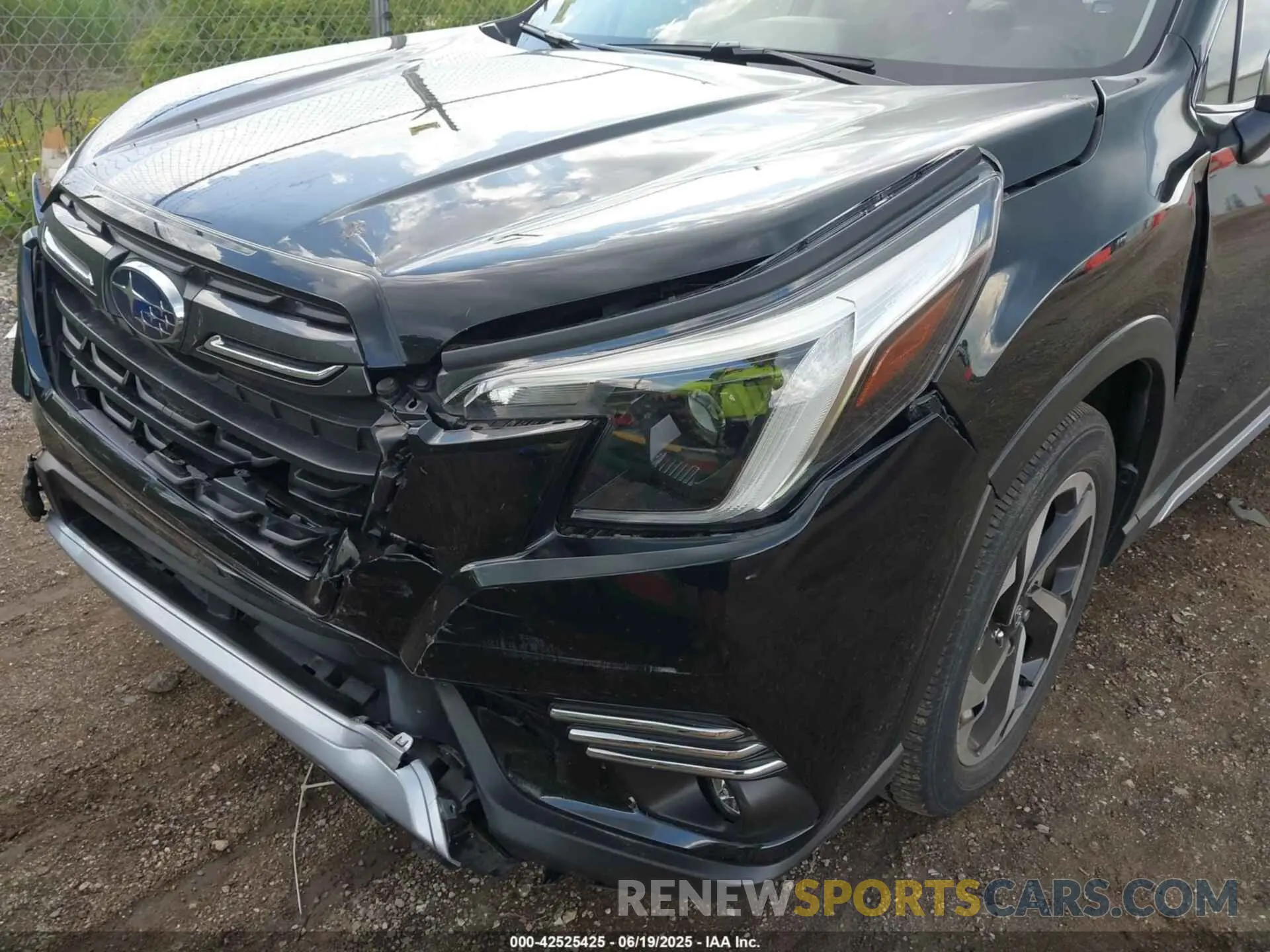 6 Photograph of a damaged car JF2SKARC6NH529923 SUBARU FORESTER 2022