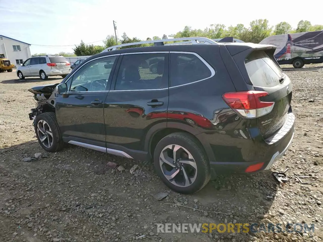 2 Photograph of a damaged car JF2SKARC7NH435808 SUBARU FORESTER 2022