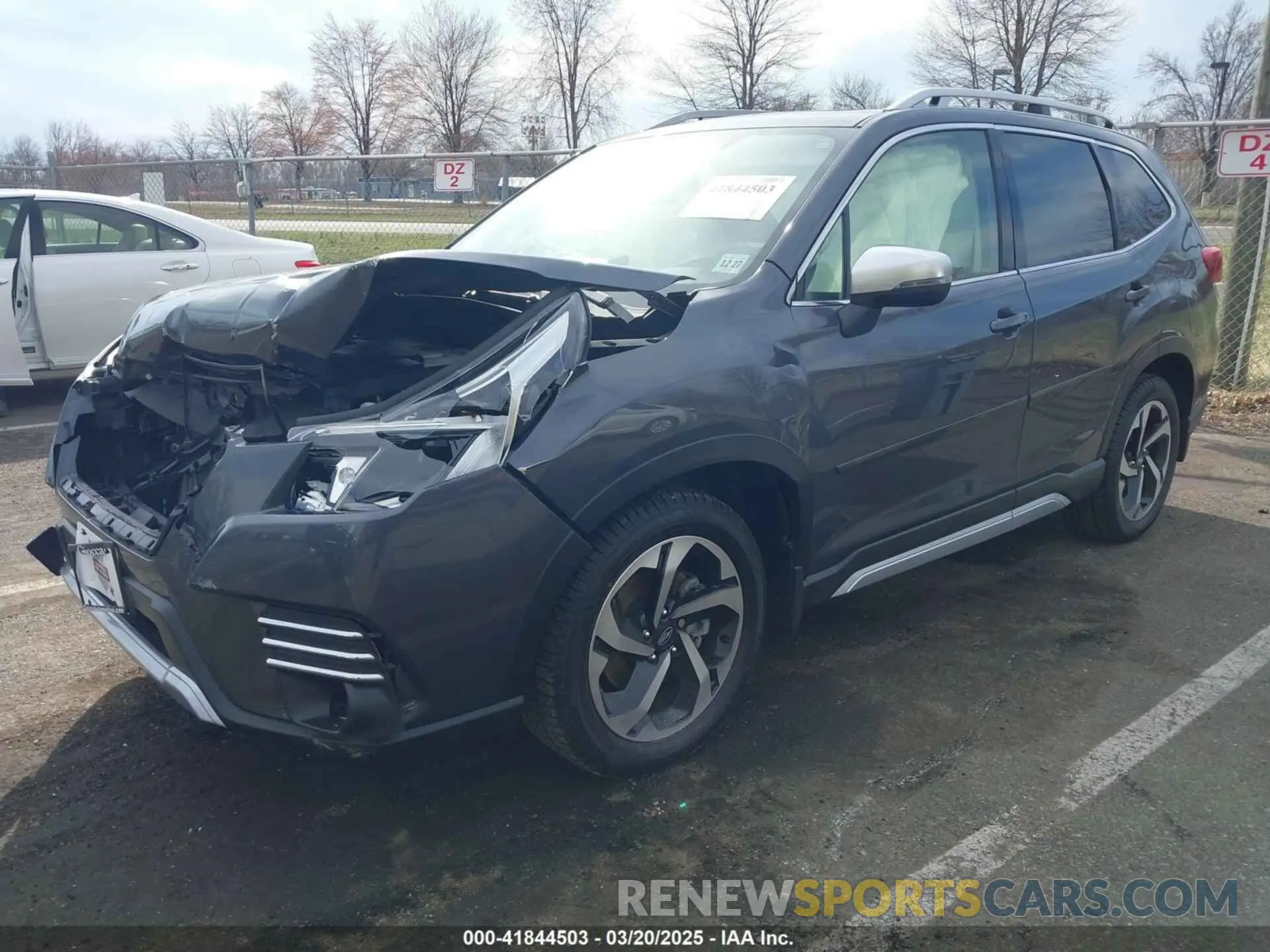 2 Photograph of a damaged car JF2SKARC8NH525968 SUBARU FORESTER 2022