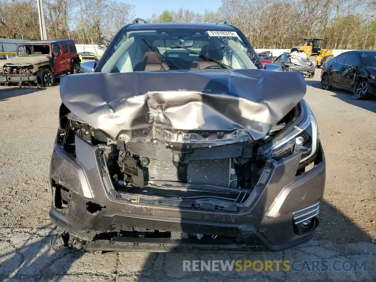 5 Photograph of a damaged car JF2SKARC9NH408982 SUBARU FORESTER 2022