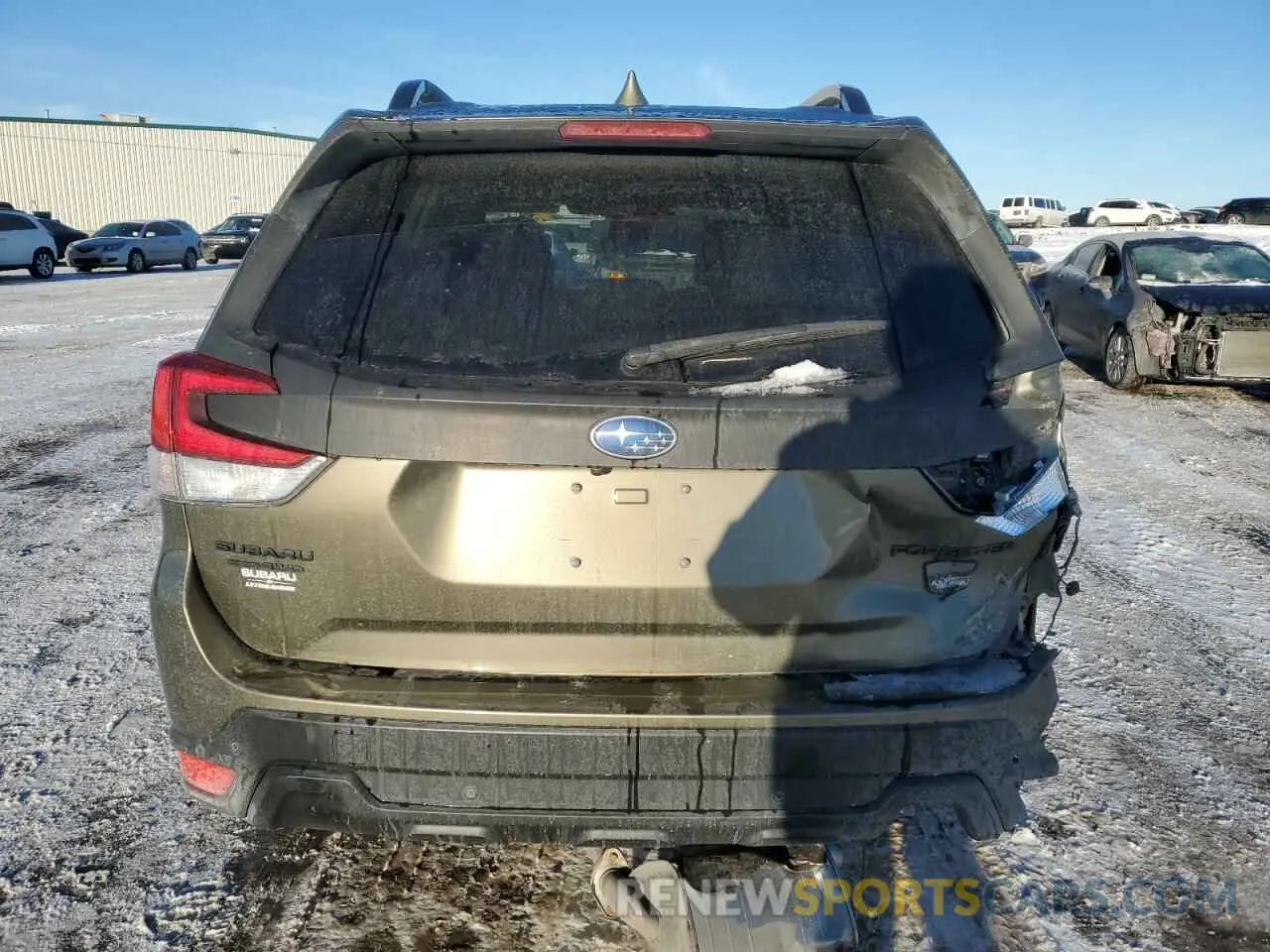 6 Photograph of a damaged car JF2SKELC9NH445479 SUBARU FORESTER 2022