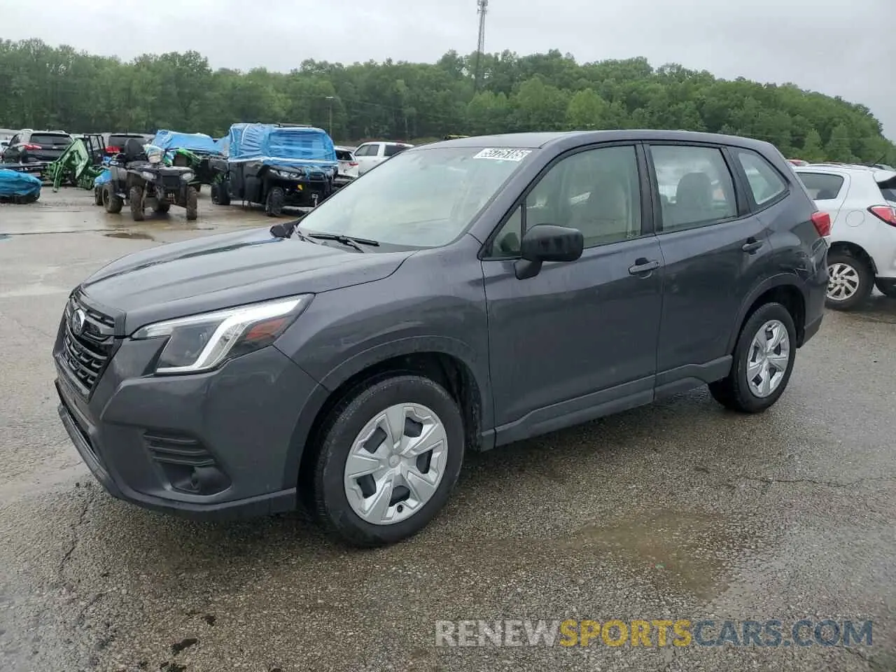 1 Photograph of a damaged car JF2SKAAC0PH438628 SUBARU FORESTER 2023