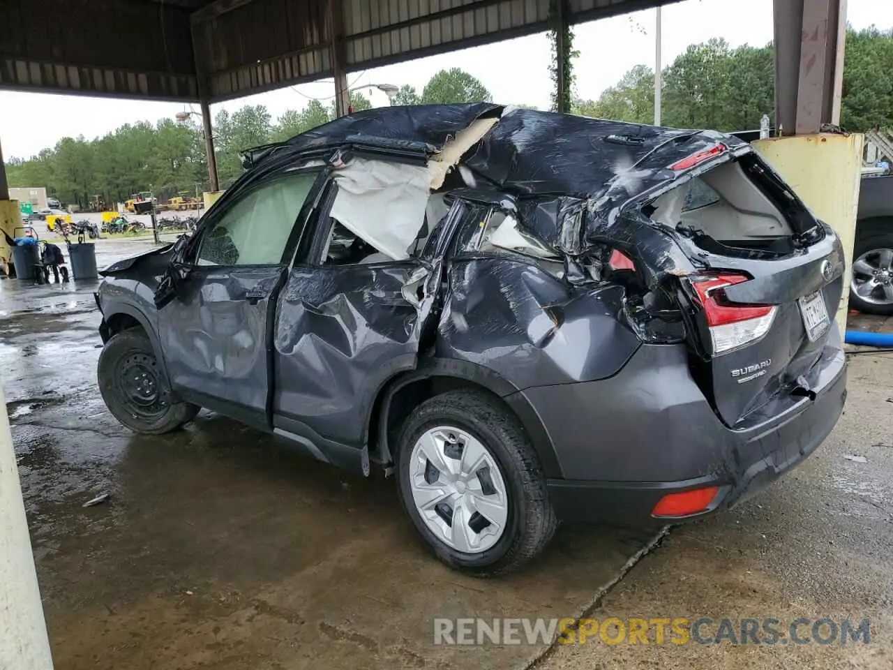 2 Photograph of a damaged car JF2SKAAC0PH442453 SUBARU FORESTER 2023