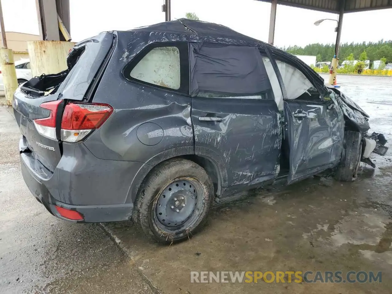 3 Photograph of a damaged car JF2SKAAC0PH442453 SUBARU FORESTER 2023