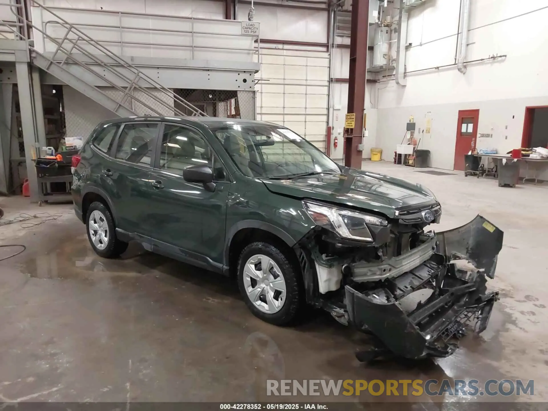 1 Photograph of a damaged car JF2SKAAC0PH443375 SUBARU FORESTER 2023