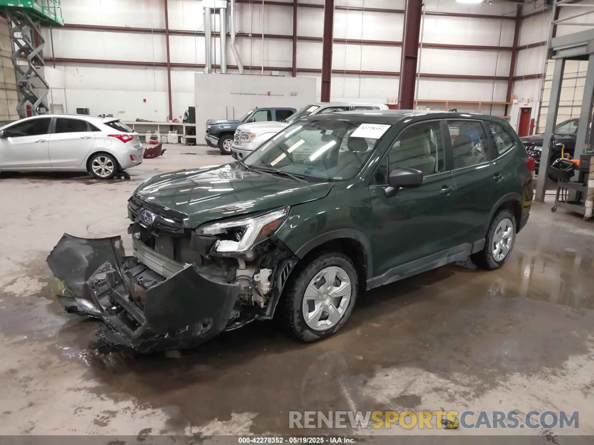 2 Photograph of a damaged car JF2SKAAC0PH443375 SUBARU FORESTER 2023