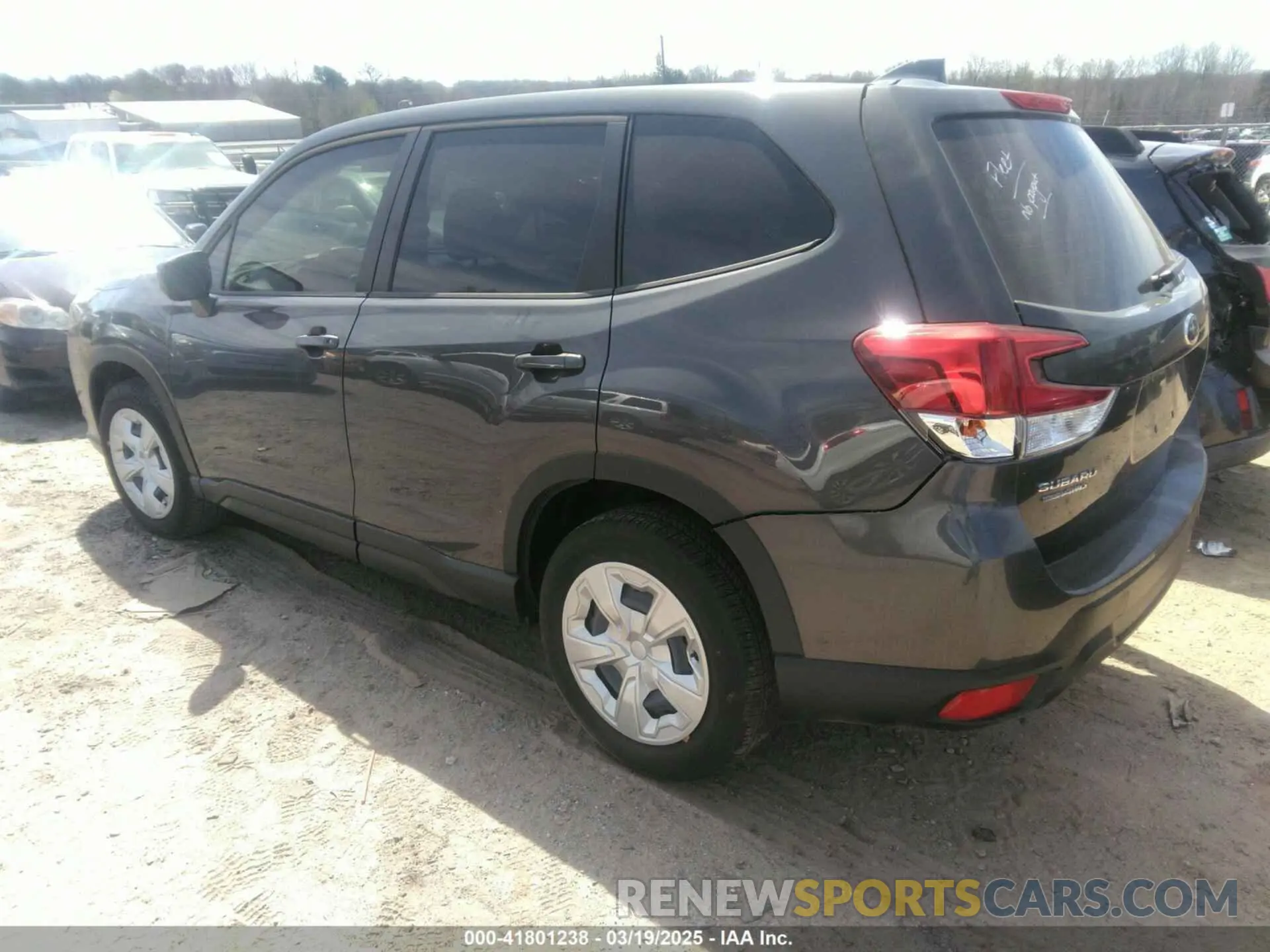 3 Photograph of a damaged car JF2SKAAC9PH477458 SUBARU FORESTER 2023