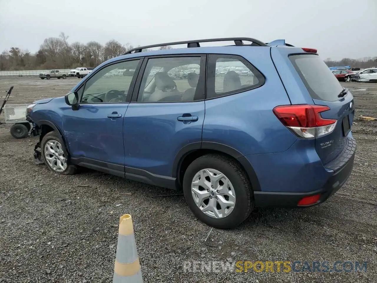 2 Photograph of a damaged car JF2SKACC6PH444995 SUBARU FORESTER 2023