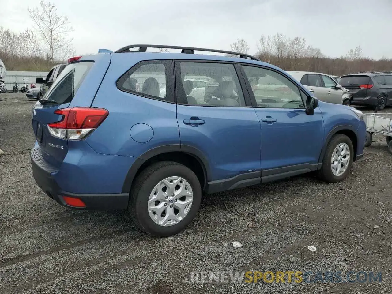 3 Photograph of a damaged car JF2SKACC6PH444995 SUBARU FORESTER 2023