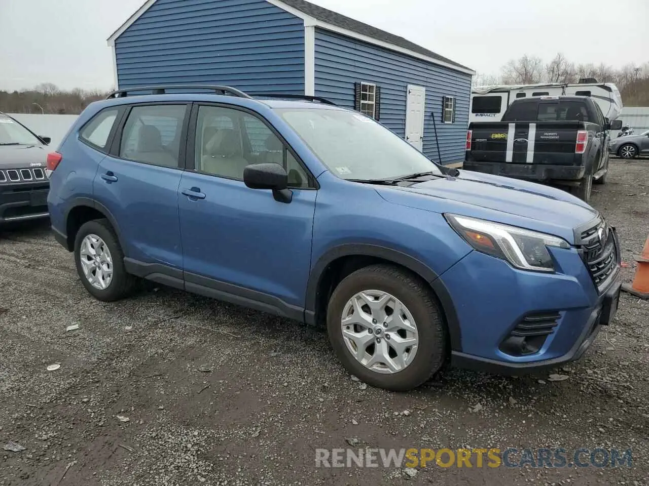 4 Photograph of a damaged car JF2SKACC6PH444995 SUBARU FORESTER 2023