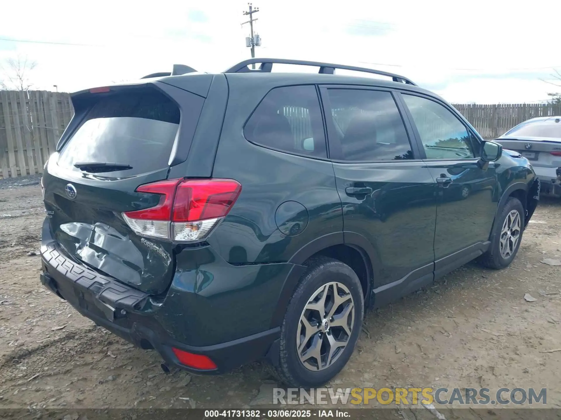 4 Photograph of a damaged car JF2SKADC0PH445252 SUBARU FORESTER 2023
