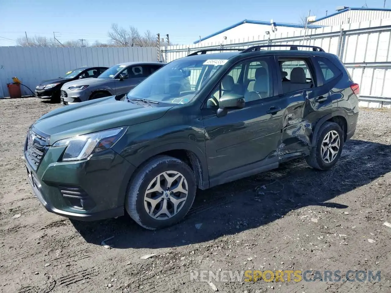 1 Photograph of a damaged car JF2SKADC1PH512800 SUBARU FORESTER 2023