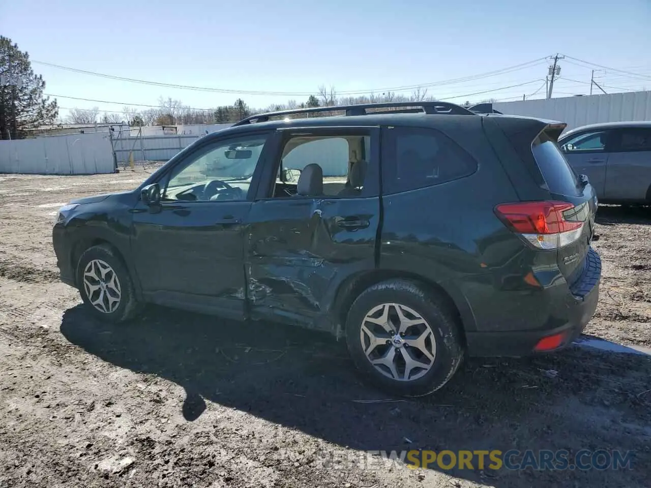 2 Photograph of a damaged car JF2SKADC1PH512800 SUBARU FORESTER 2023