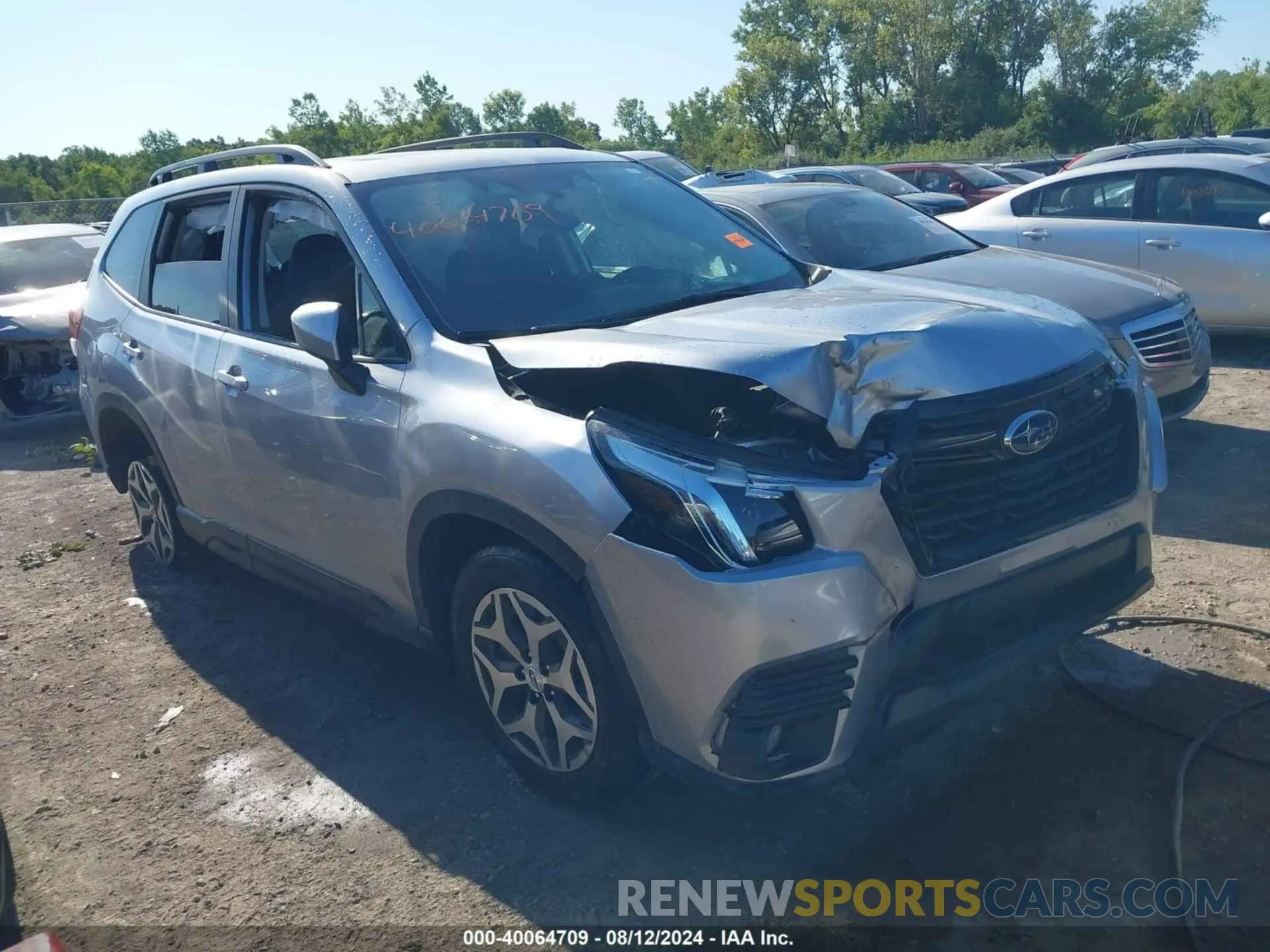 1 Photograph of a damaged car JF2SKADC5PH501170 SUBARU FORESTER 2023
