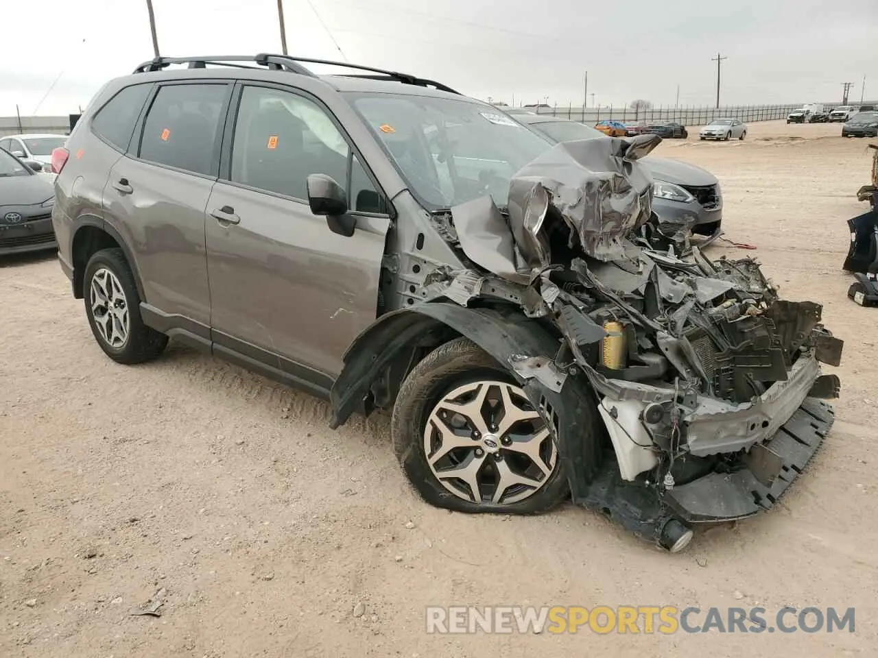 4 Photograph of a damaged car JF2SKADC6PH485092 SUBARU FORESTER 2023