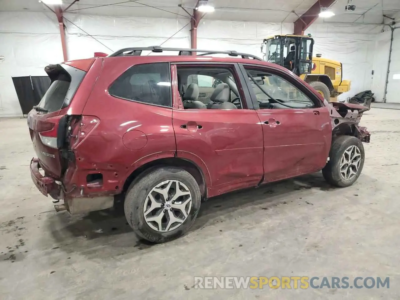 3 Photograph of a damaged car JF2SKADC7PH417917 SUBARU FORESTER 2023