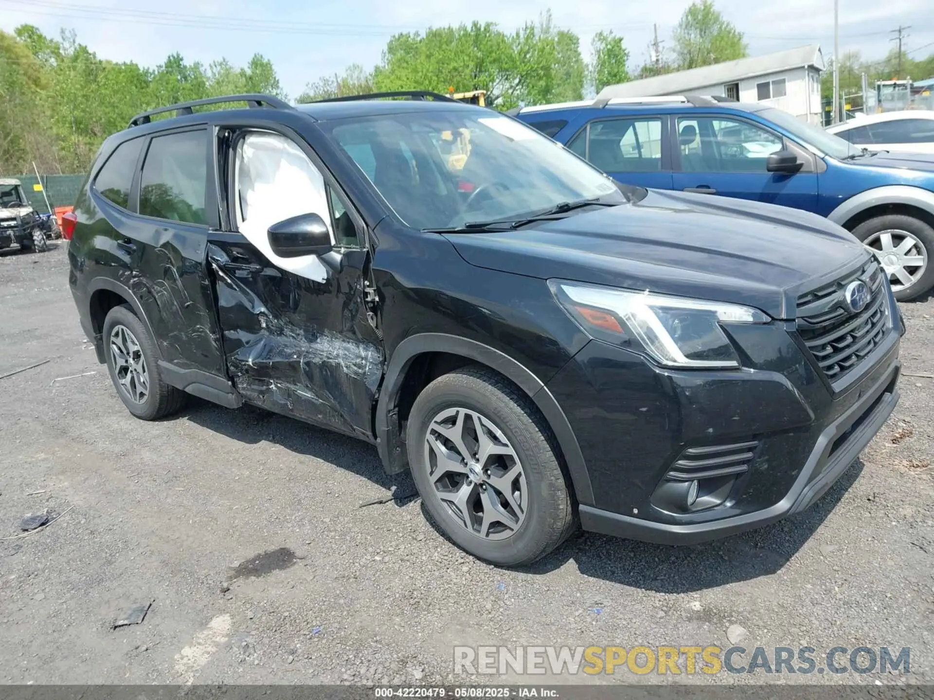 1 Photograph of a damaged car JF2SKADC8PH413293 SUBARU FORESTER 2023
