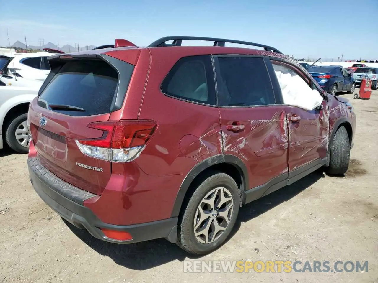 3 Photograph of a damaged car JF2SKADC8PH476538 SUBARU FORESTER 2023