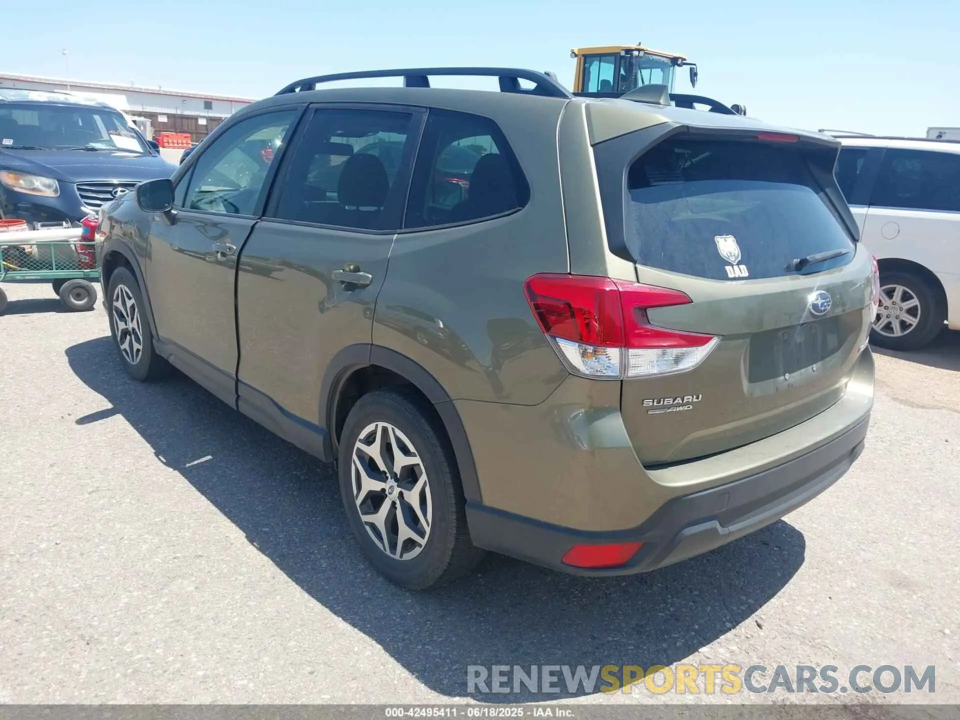 3 Photograph of a damaged car JF2SKADC9PH423587 SUBARU FORESTER 2023