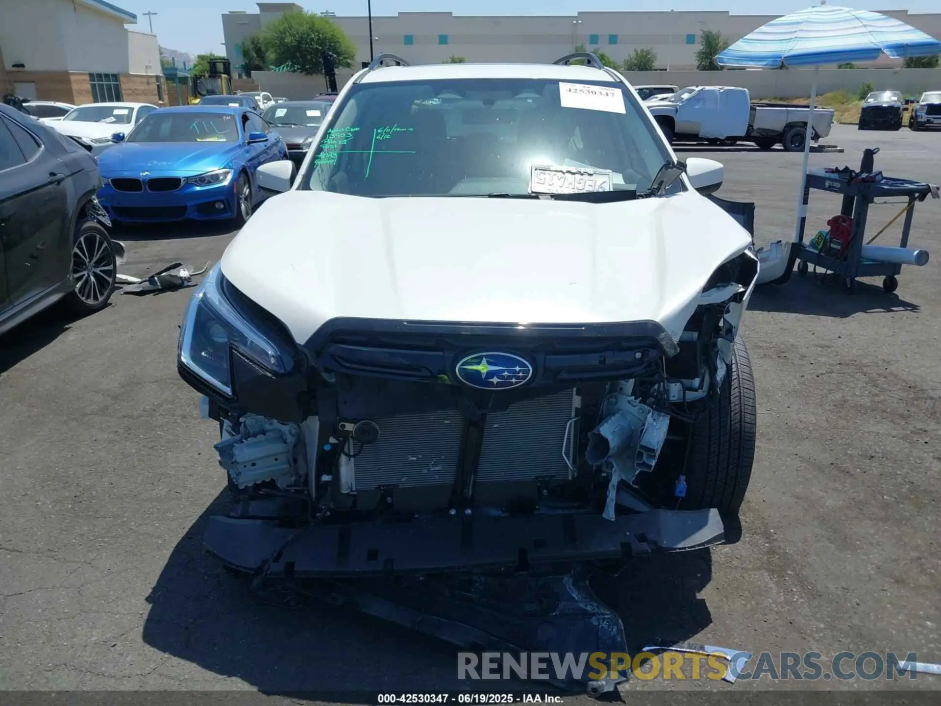 13 Photograph of a damaged car JF2SKADCXPH409956 SUBARU FORESTER 2023