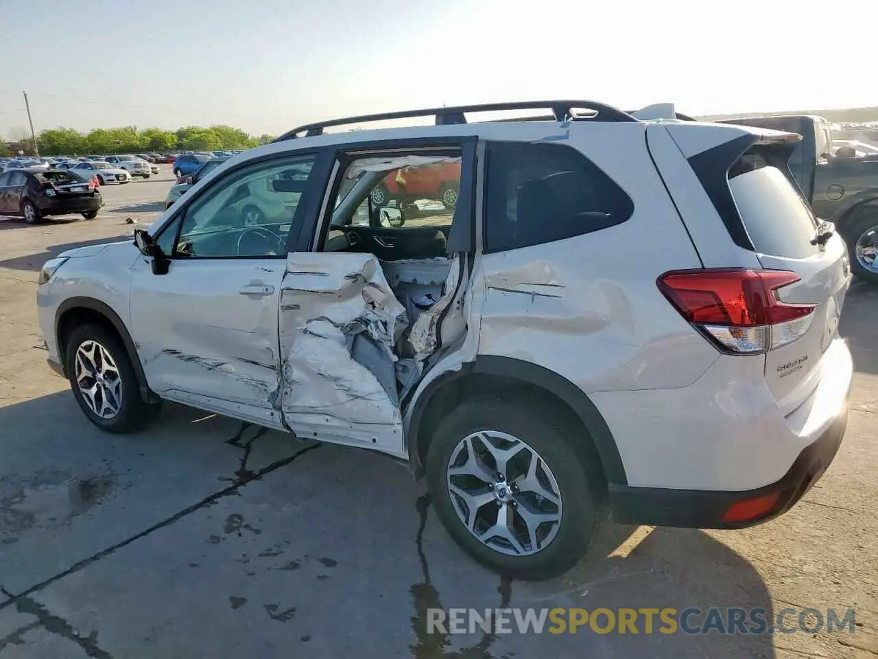 2 Photograph of a damaged car JF2SKAEC0PH400567 SUBARU FORESTER 2023