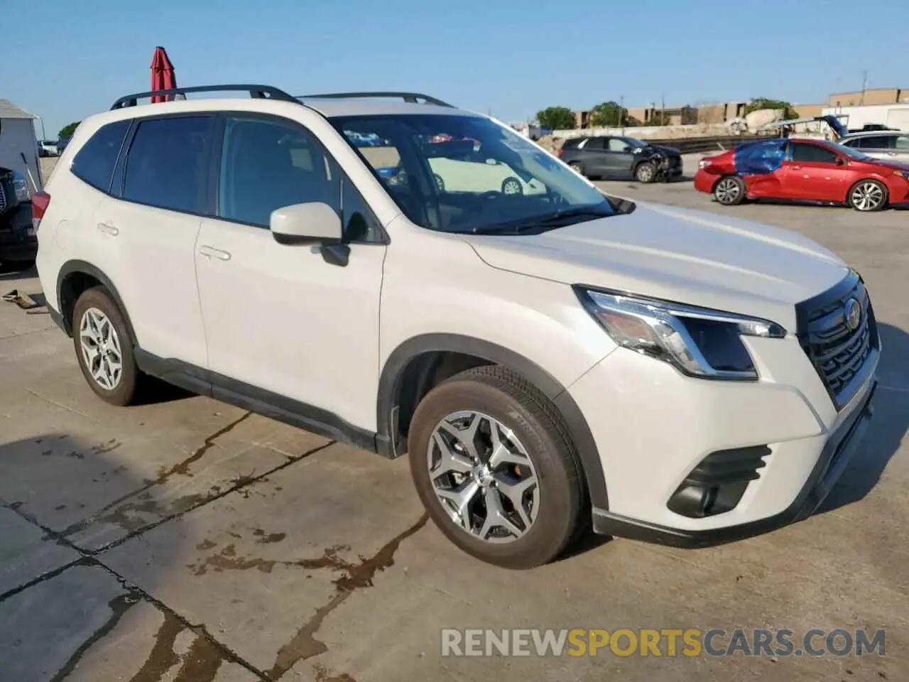 4 Photograph of a damaged car JF2SKAEC0PH400567 SUBARU FORESTER 2023
