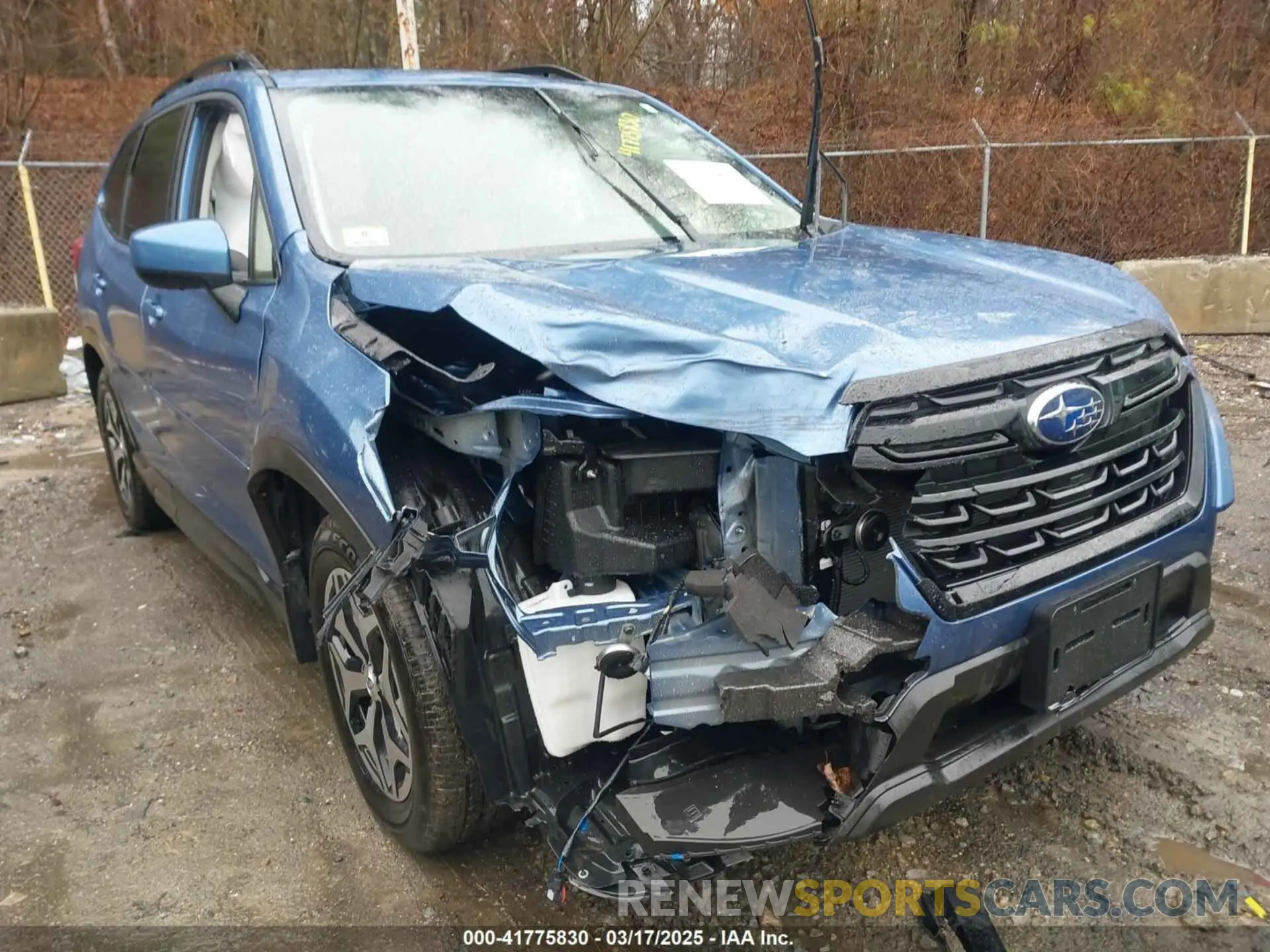 1 Photograph of a damaged car JF2SKAEC0PH510843 SUBARU FORESTER 2023