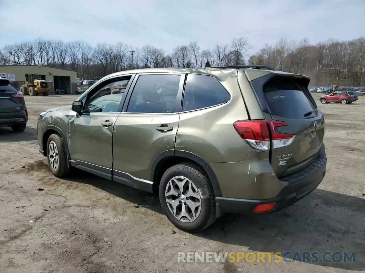 2 Photograph of a damaged car JF2SKAEC0PH514147 SUBARU FORESTER 2023