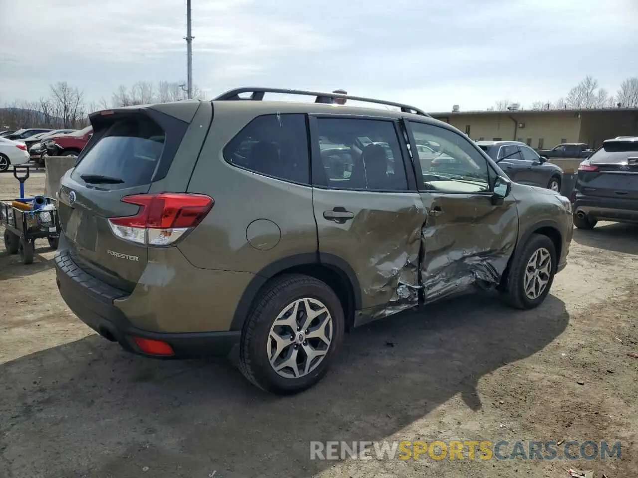 3 Photograph of a damaged car JF2SKAEC0PH514147 SUBARU FORESTER 2023