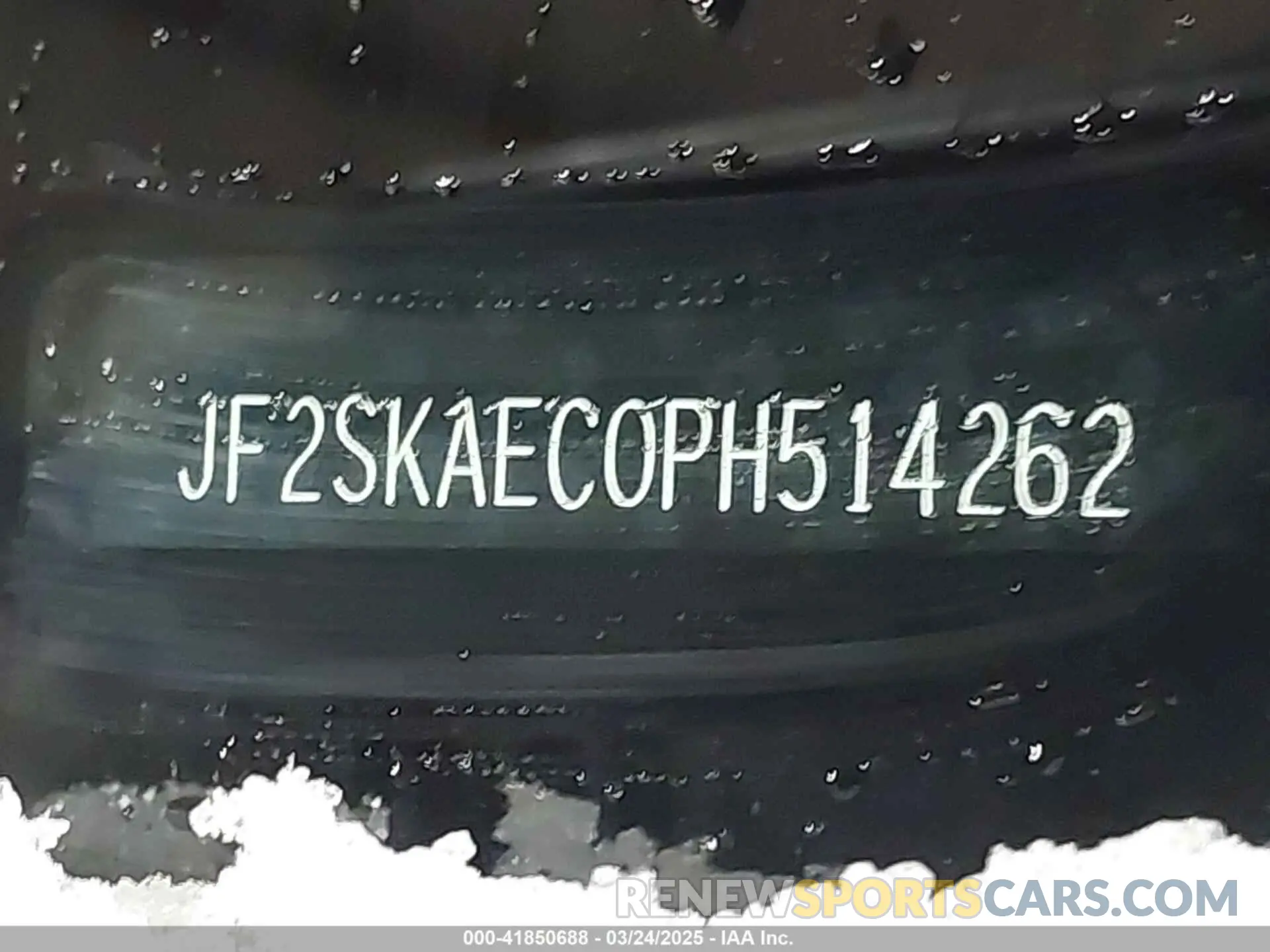 9 Photograph of a damaged car JF2SKAEC0PH514262 SUBARU FORESTER 2023