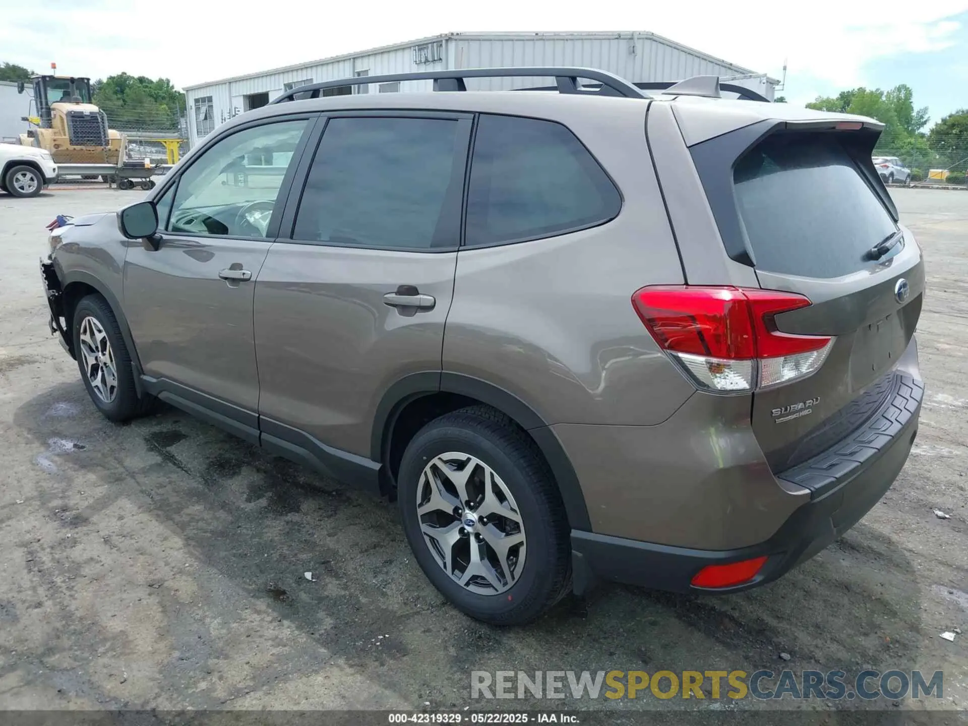3 Photograph of a damaged car JF2SKAEC0PH536648 SUBARU FORESTER 2023