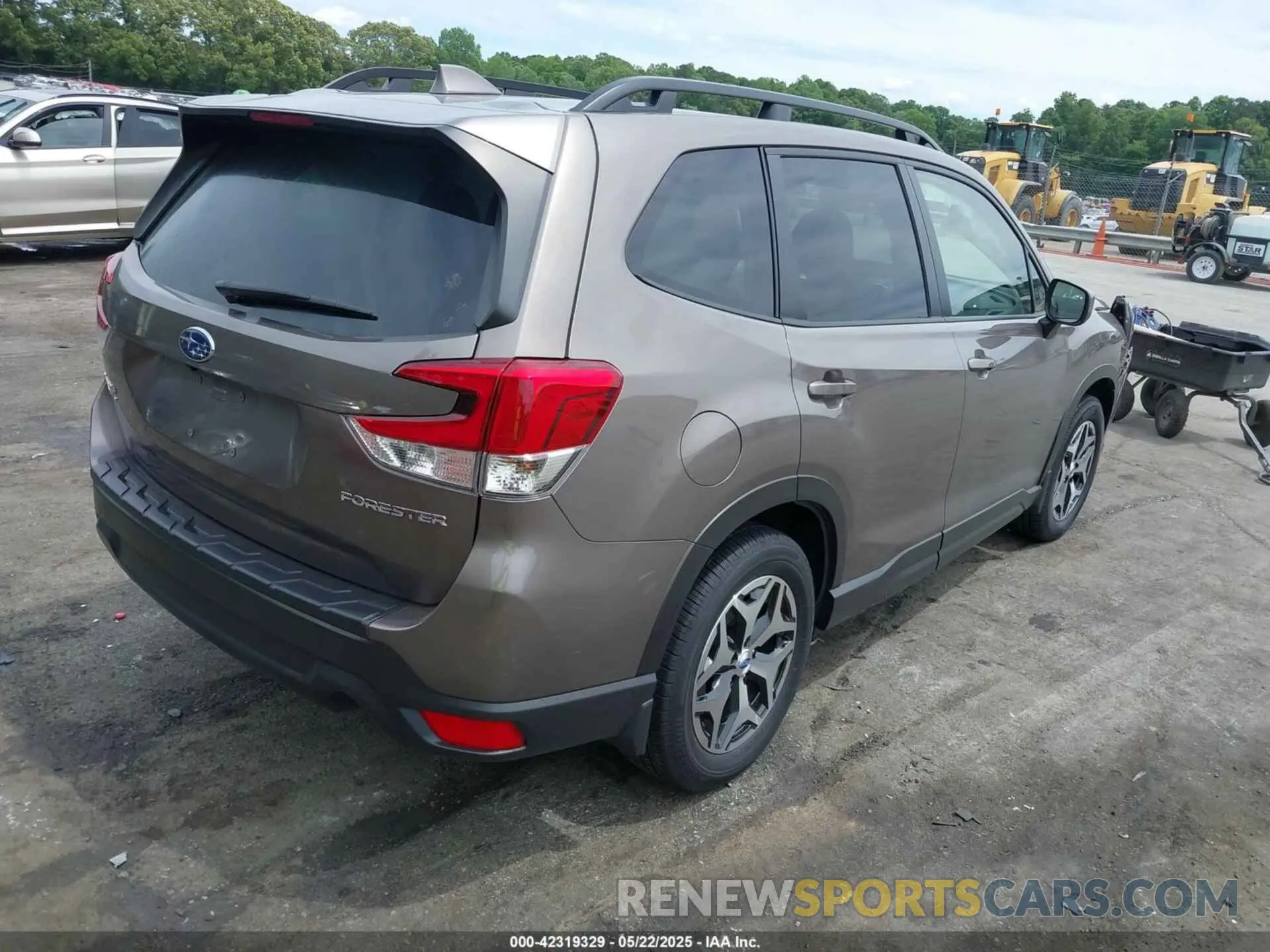 4 Photograph of a damaged car JF2SKAEC0PH536648 SUBARU FORESTER 2023