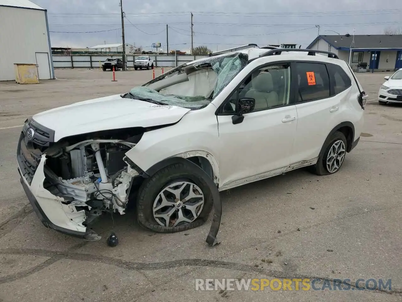 1 Photograph of a damaged car JF2SKAEC1PH413750 SUBARU FORESTER 2023