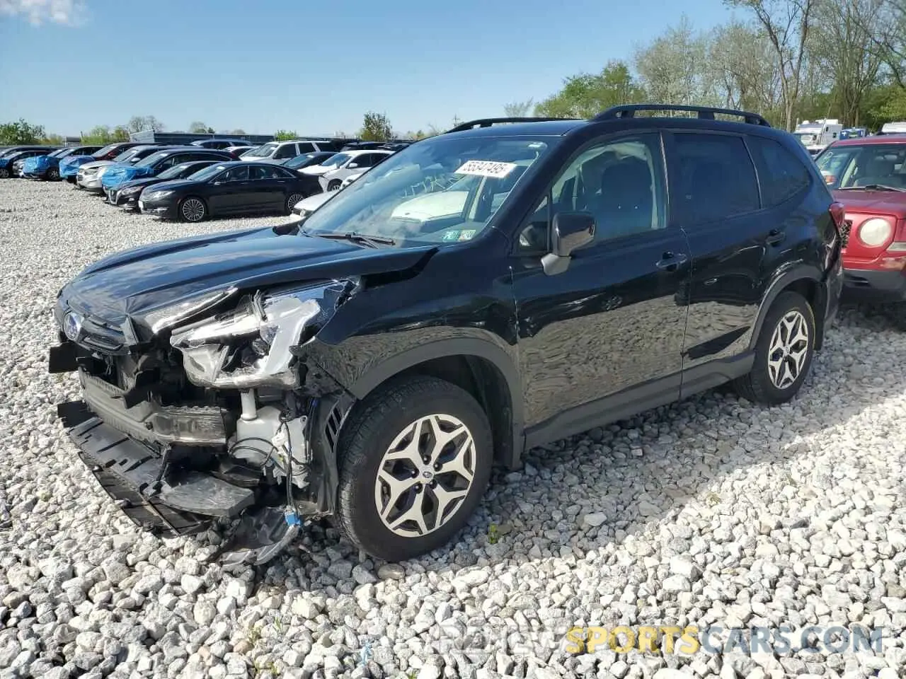 1 Photograph of a damaged car JF2SKAEC1PH464214 SUBARU FORESTER 2023