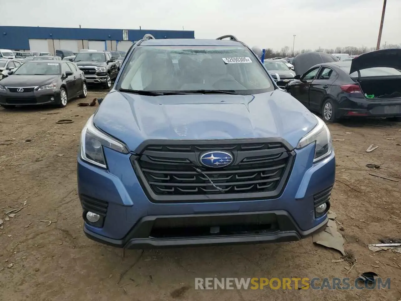 5 Photograph of a damaged car JF2SKAEC1PH520670 SUBARU FORESTER 2023