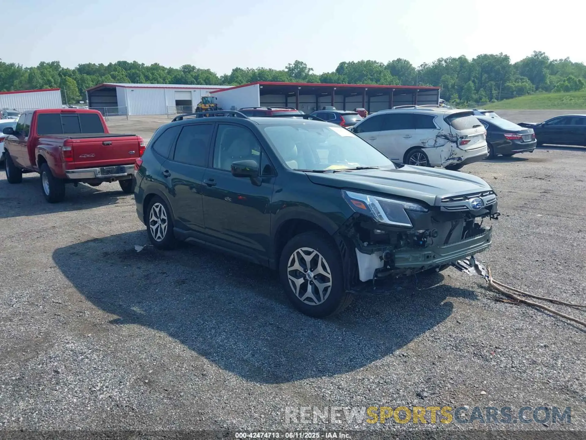 1 Photograph of a damaged car JF2SKAEC1PH544967 SUBARU FORESTER 2023
