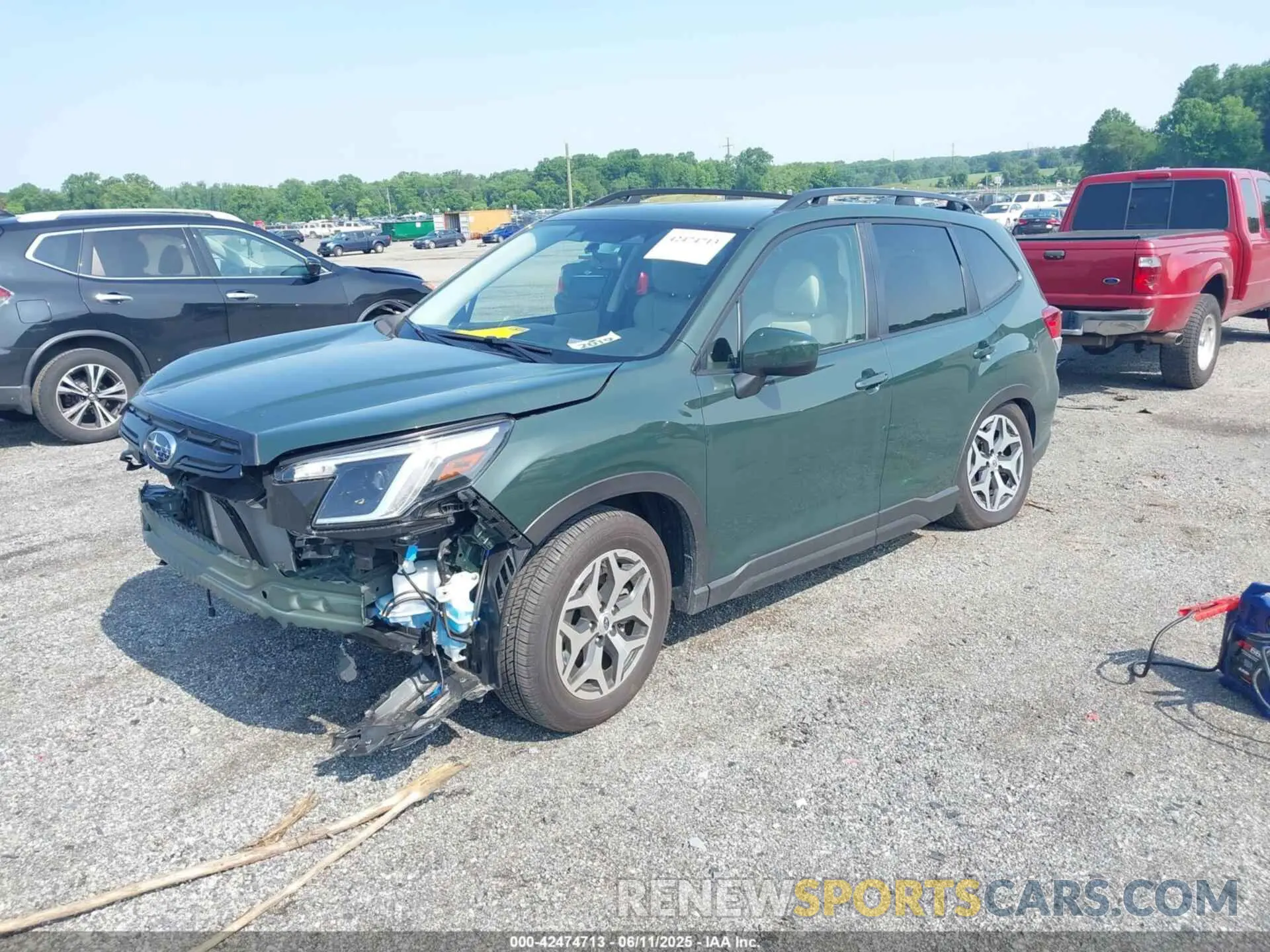 2 Photograph of a damaged car JF2SKAEC1PH544967 SUBARU FORESTER 2023