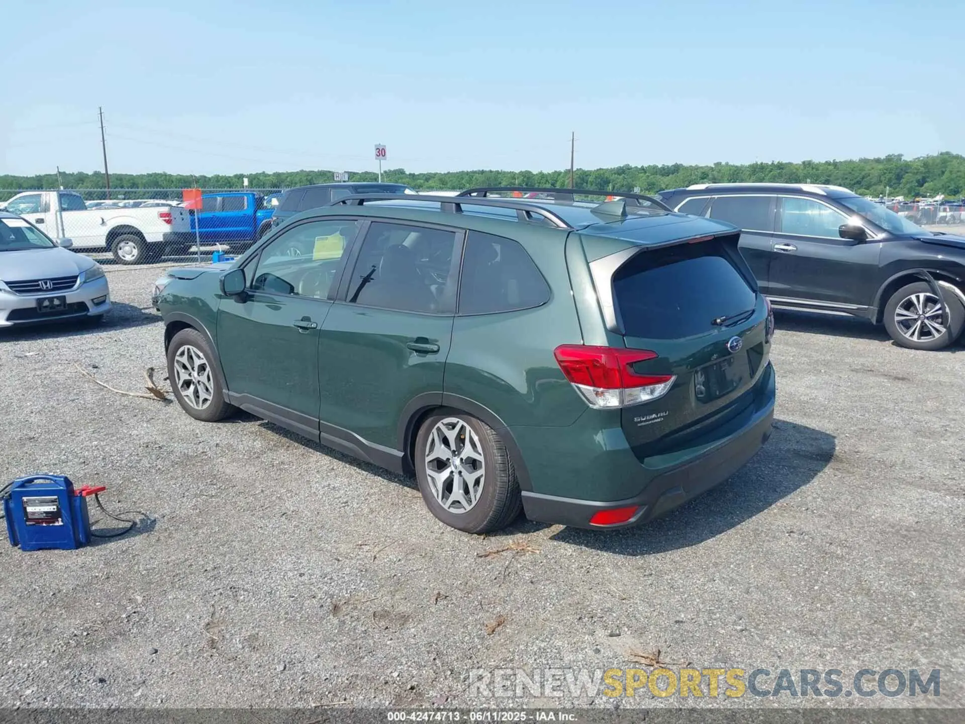 3 Photograph of a damaged car JF2SKAEC1PH544967 SUBARU FORESTER 2023