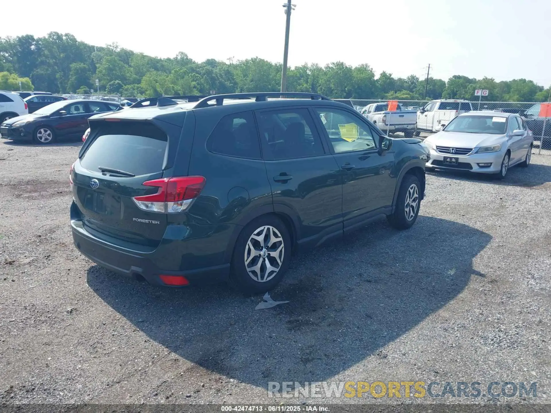 4 Photograph of a damaged car JF2SKAEC1PH544967 SUBARU FORESTER 2023