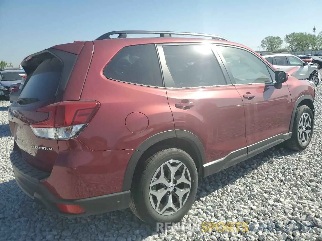 3 Photograph of a damaged car JF2SKAEC2PH440021 SUBARU FORESTER 2023