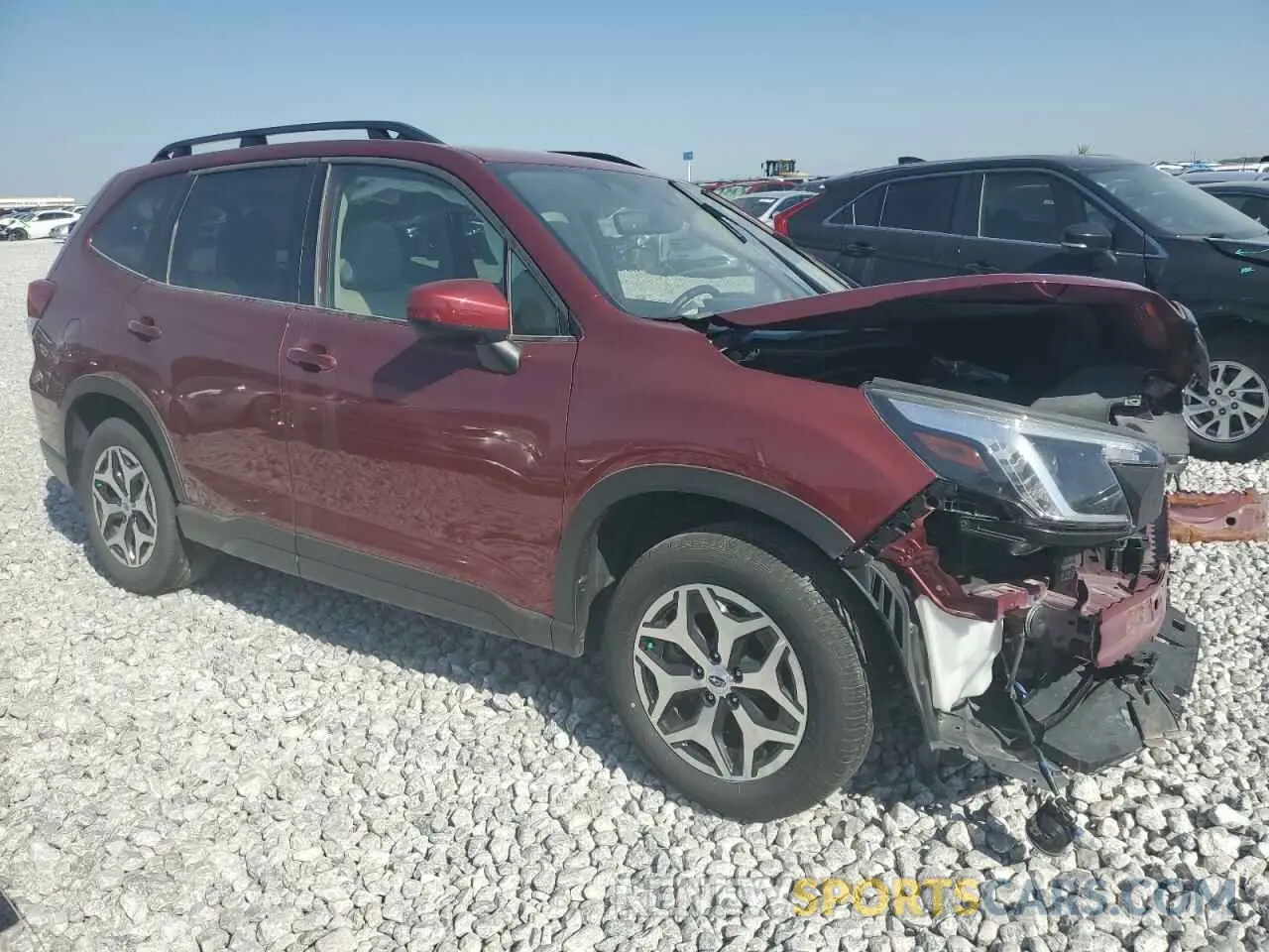 4 Photograph of a damaged car JF2SKAEC2PH440021 SUBARU FORESTER 2023