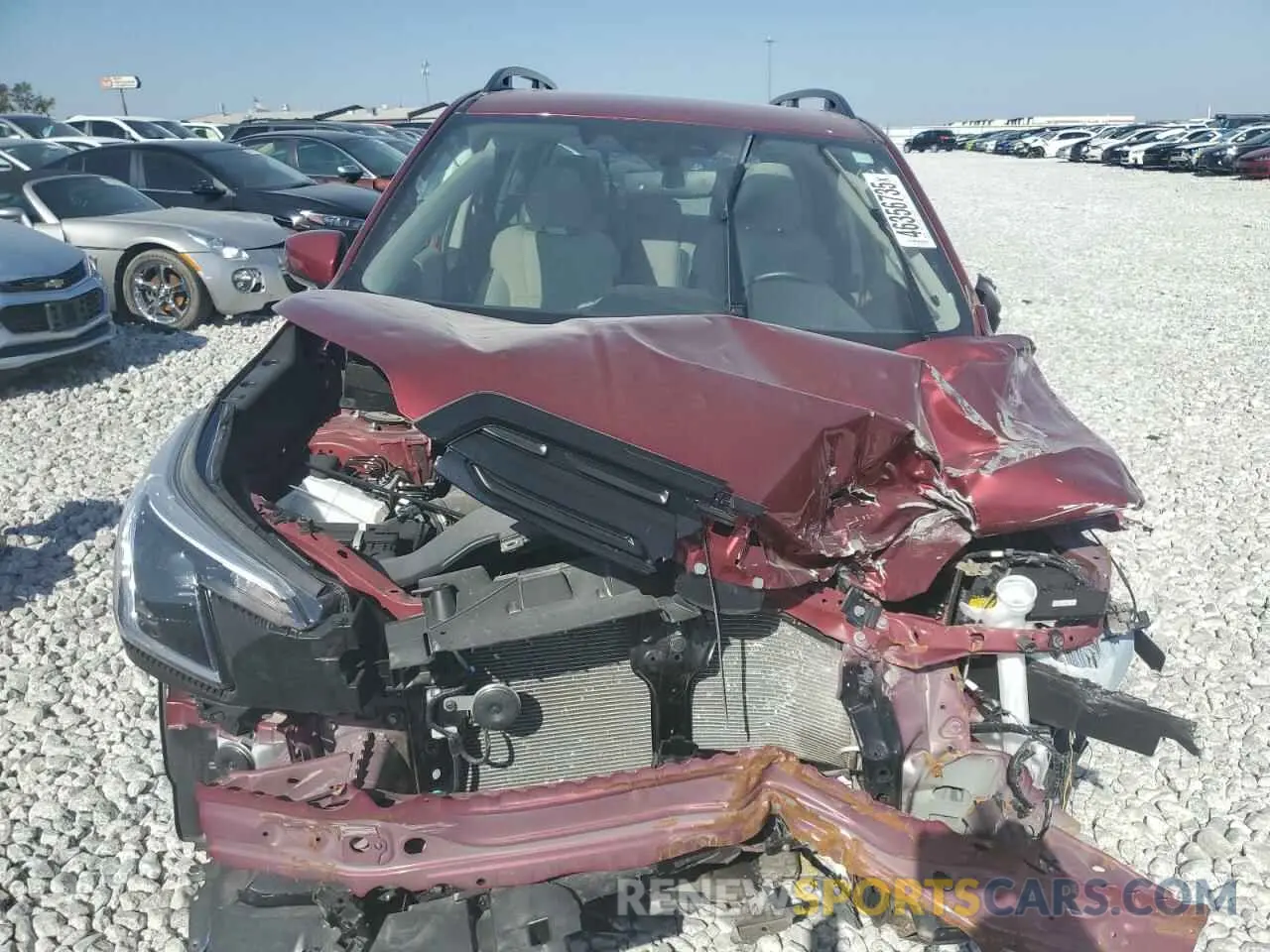 5 Photograph of a damaged car JF2SKAEC2PH440021 SUBARU FORESTER 2023